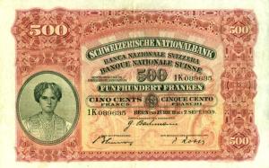 Gallery image for Switzerland p36c: 500 Franken