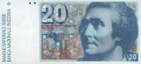 p55g from Switzerland: 20 Franken from 1987
