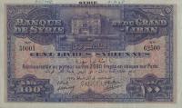 p38s from Syria: 100 Livres from 1935