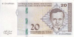 Gallery image for Bosnia and Herzegovina p82b: 20 Convertible Maraka