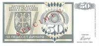 Gallery image for Bosnia and Herzegovina p134s: 50 Dinara