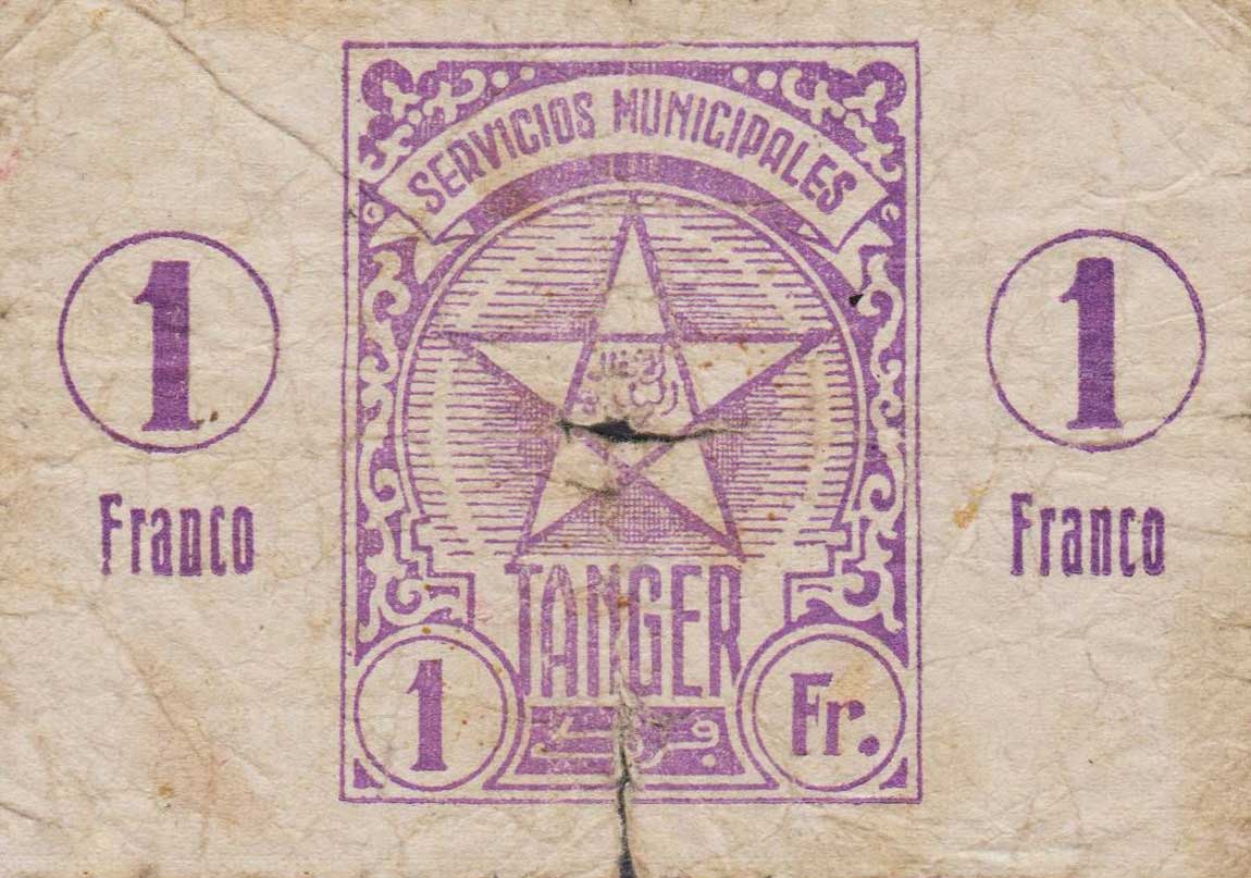 Front of Tangier p3: 1 Franco from 1941