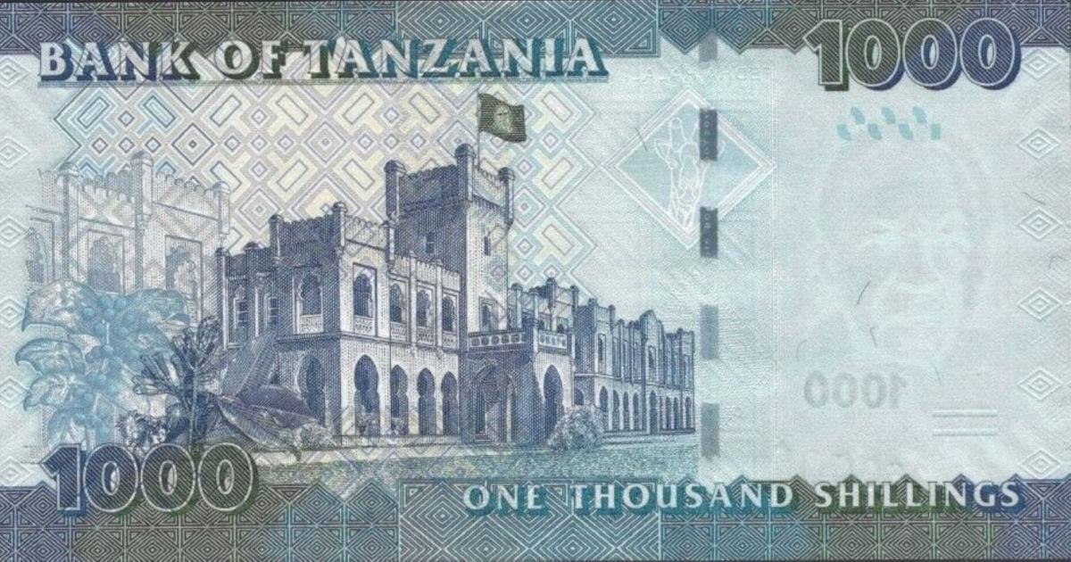 Back of Tanzania p41b: 1000 Shilingi from 2015
