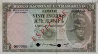 Gallery image for Timor p26s: 20 Escudos