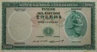 p30a from Timor: 1000 Escudos from 1968