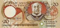 Gallery image for Tonga p35c: 20 Pa'anga