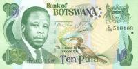 Gallery image for Botswana p24b: 10 Pula