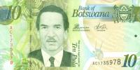 Gallery image for Botswana p30c: 10 Pula