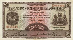 Gallery image for Trinidad and Tobago pS103a: 20 Dollars