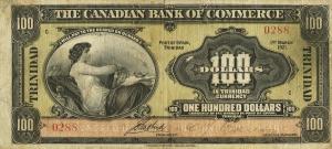 Gallery image for Trinidad and Tobago pS113a: 100 Dollars