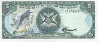 Gallery image for Trinidad and Tobago p37c: 5 Dollars