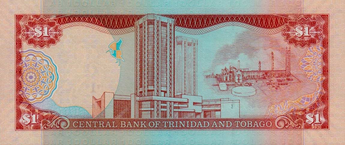 Back of Trinidad and Tobago p46: 1 Dollar from 2006