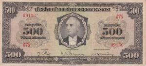 Gallery image for Turkey p145a: 500 Lira