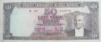 Gallery image for Turkey p166: 50 Lira