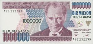 Gallery image for Turkey p209a: 1000000 Lira