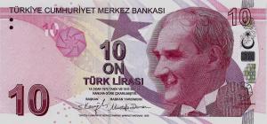 Gallery image for Turkey p223f: 10 Lira