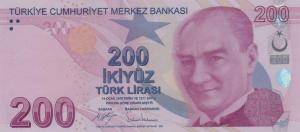 Gallery image for Turkey p227c: 200 Lira