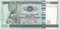 Gallery image for Uganda p46c: 20000 Shillings
