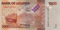 Gallery image for Uganda p49d: 1000 Shillings