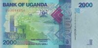 p50c from Uganda: 2000 Shillings from 2015