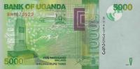 Gallery image for Uganda p51d: 5000 Shillings