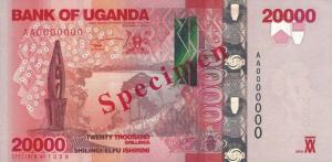 Gallery image for Uganda p53s: 20000 Shillings
