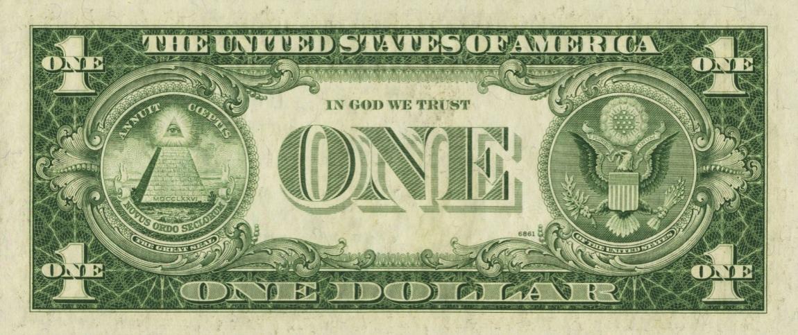Back of United States p416WMh: 1 Dollar from 1935