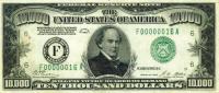 Gallery image for United States p428: 10000 Dollars