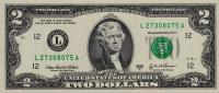 Gallery image for United States p516b: 2 Dollars from 2003