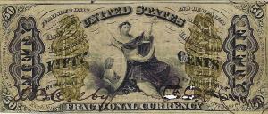 p113m from United States: 50 Cents from 1863