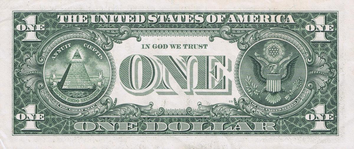 Back of United States p545B: 2 Dollars from 2017