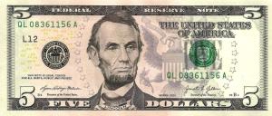 Gallery image for United States p552: 5 Dollars from 2021