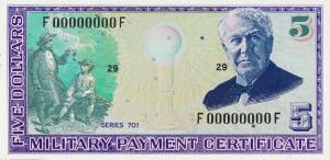 Gallery image for United States pM104s: 5 Dollars