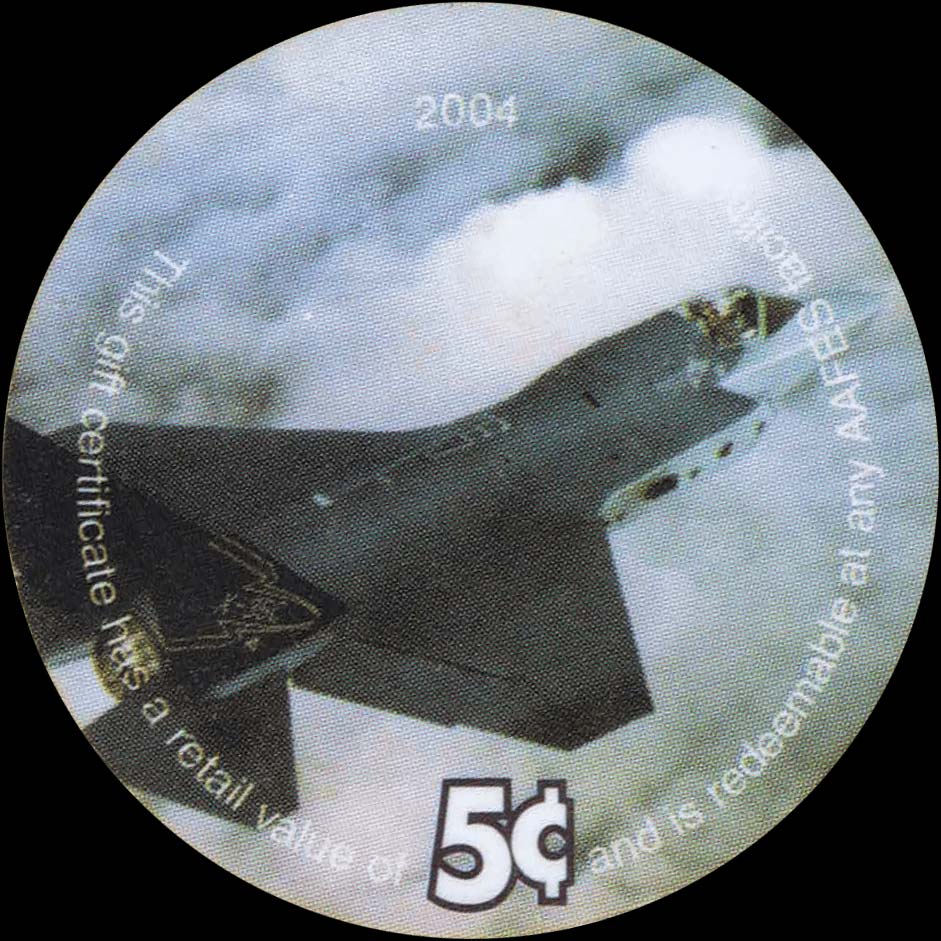 Front of United States pM196: 5 Cents from 2004