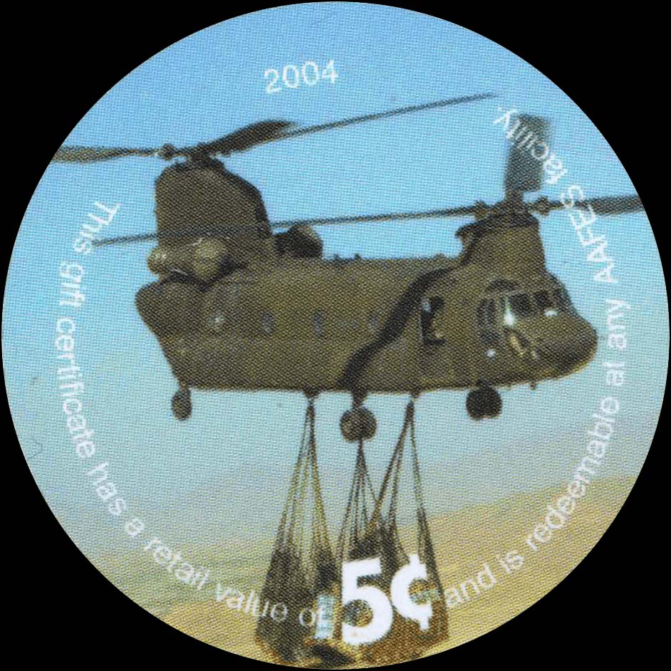 Front of United States pM199: 5 Cents from 2004