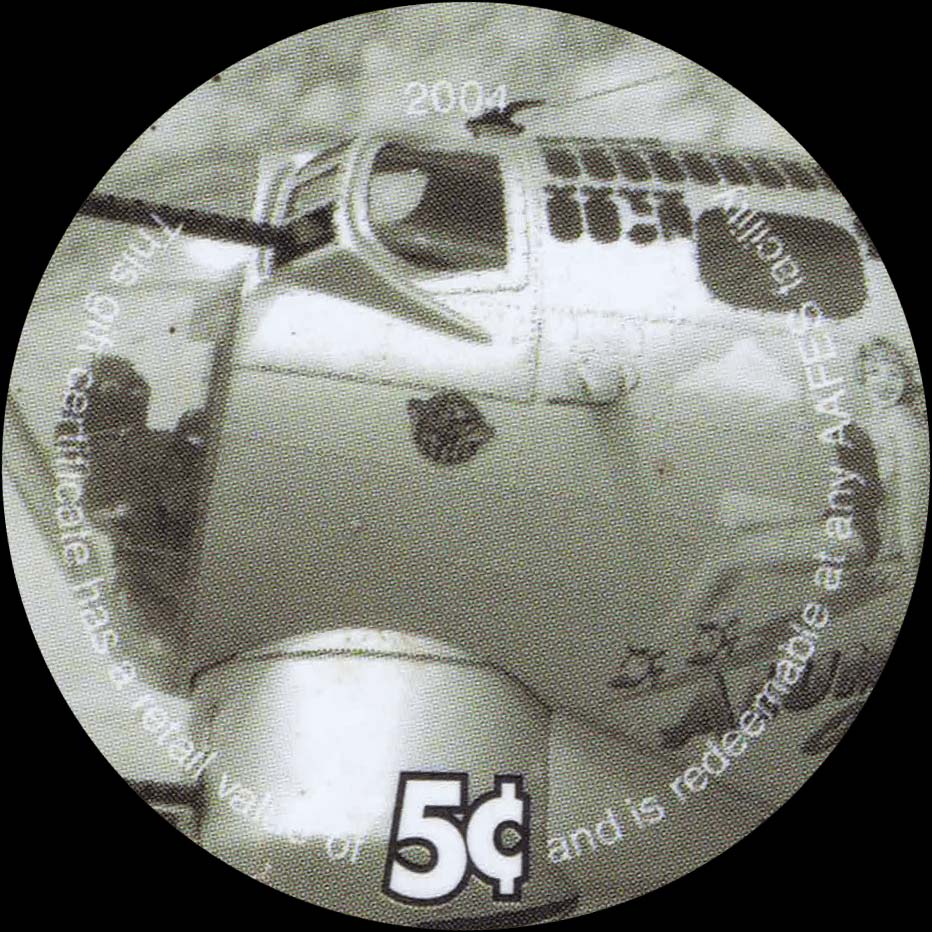Front of United States pM200: 5 Cents from 2004