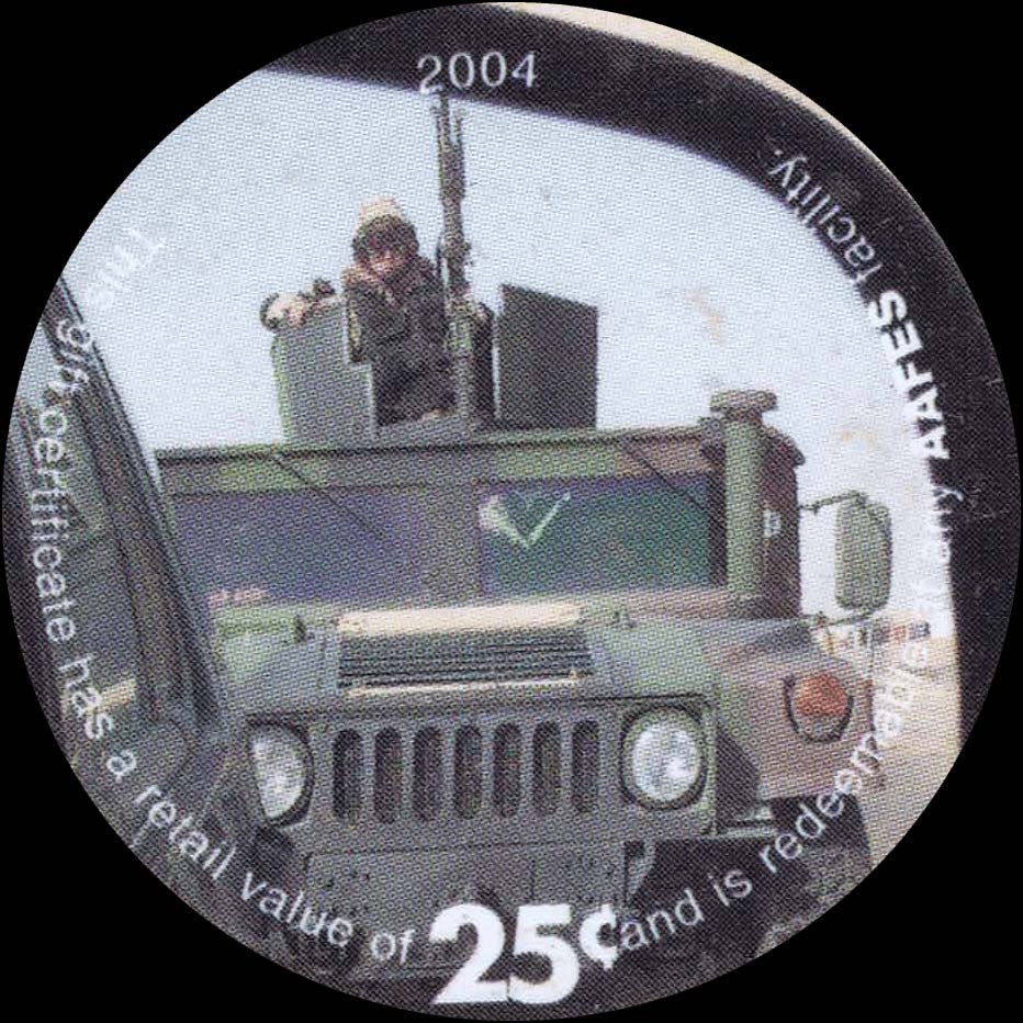 Front of United States pM228: 25 Cents from 2004