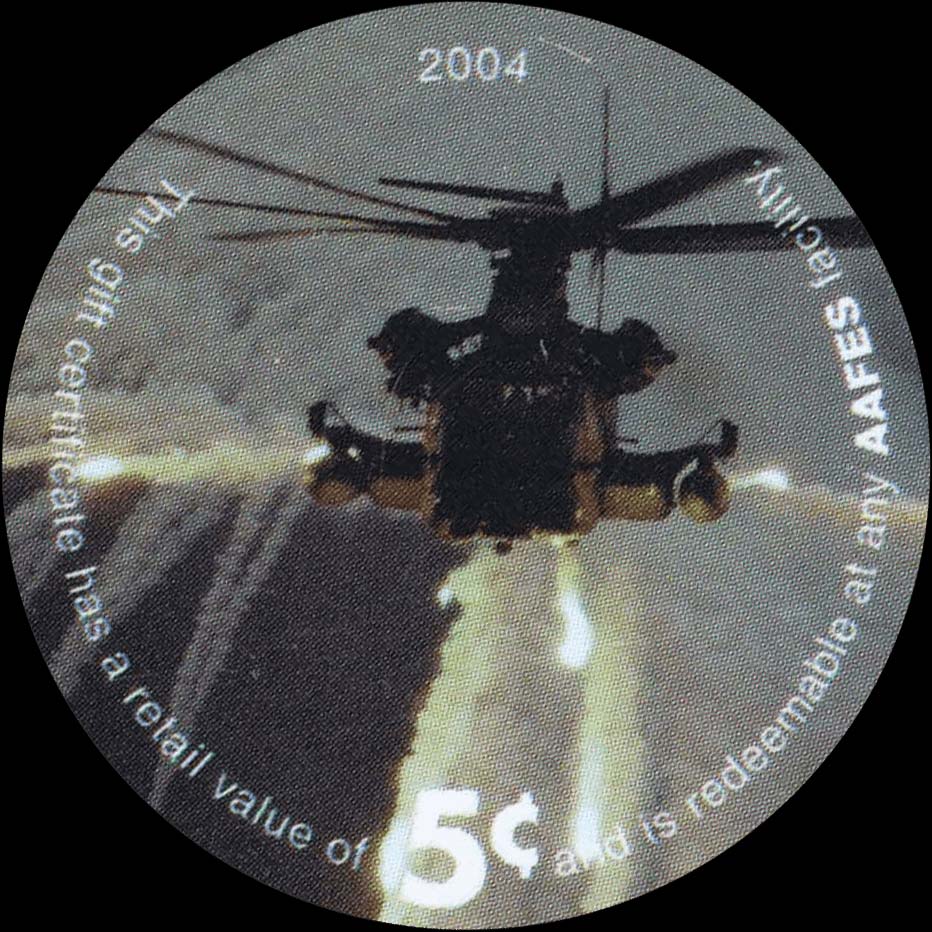 Front of United States pM236: 5 Cents from 2004