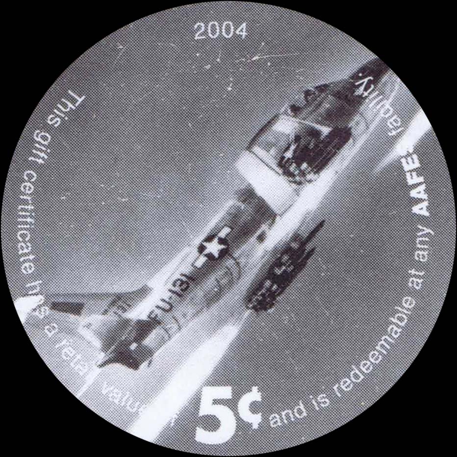 Front of United States pM237: 5 Cents from 2004