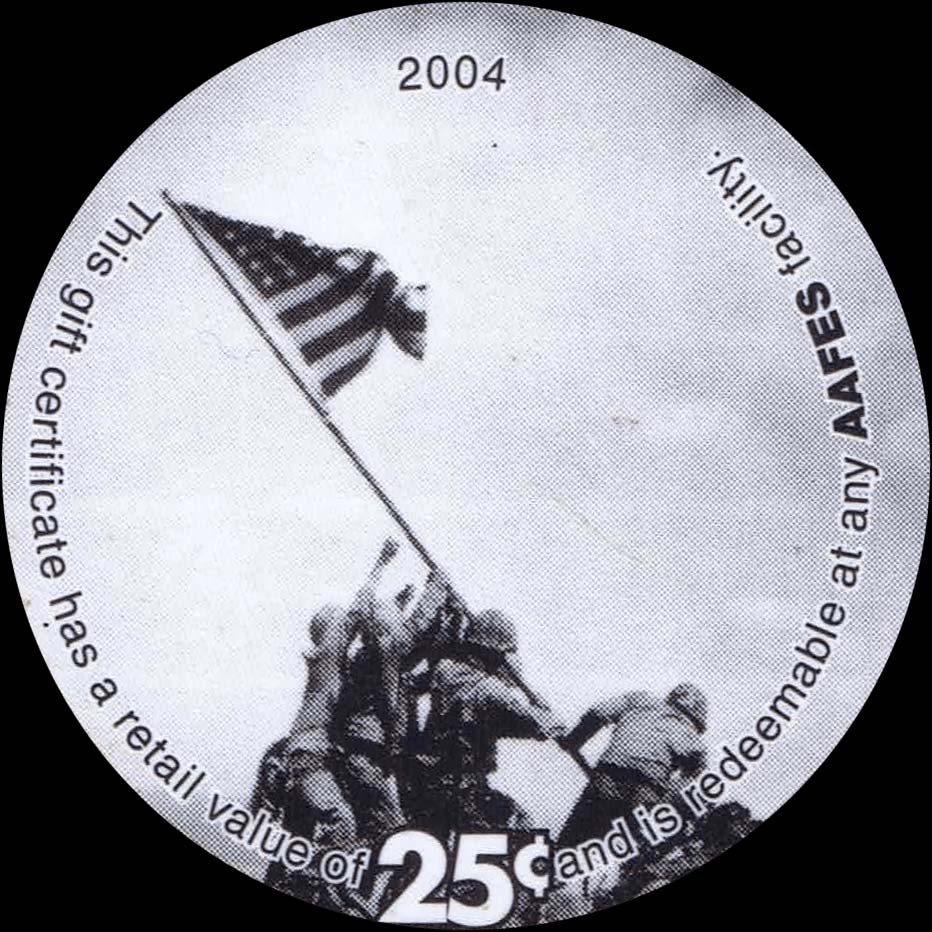 Front of United States pM264: 25 Cents from 2004