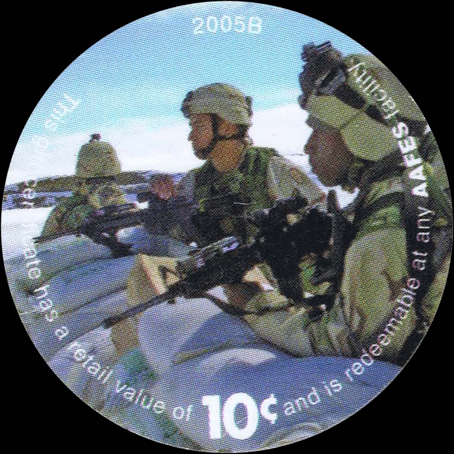 Front of United States pM321: 10 Cents from 2005