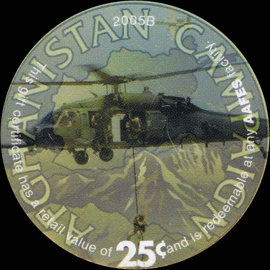 Front of United States pM337: 25 Cents from 2005