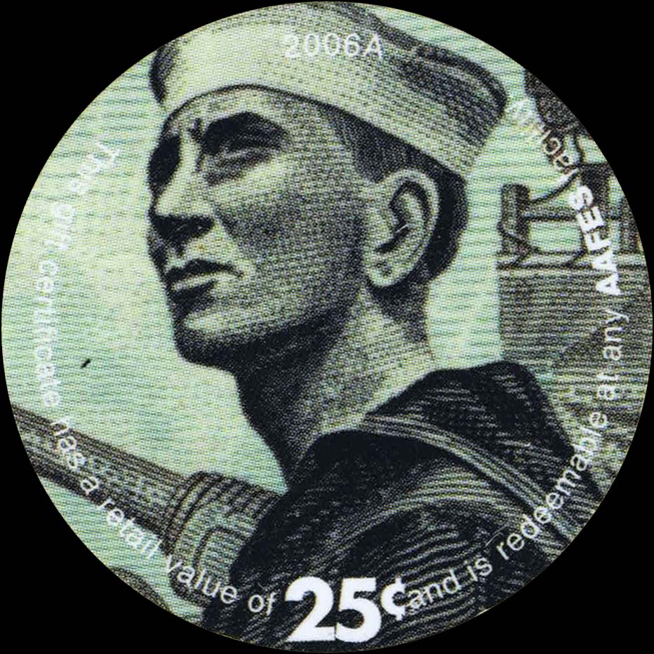 Front of United States pM357: 25 Cents from 2006