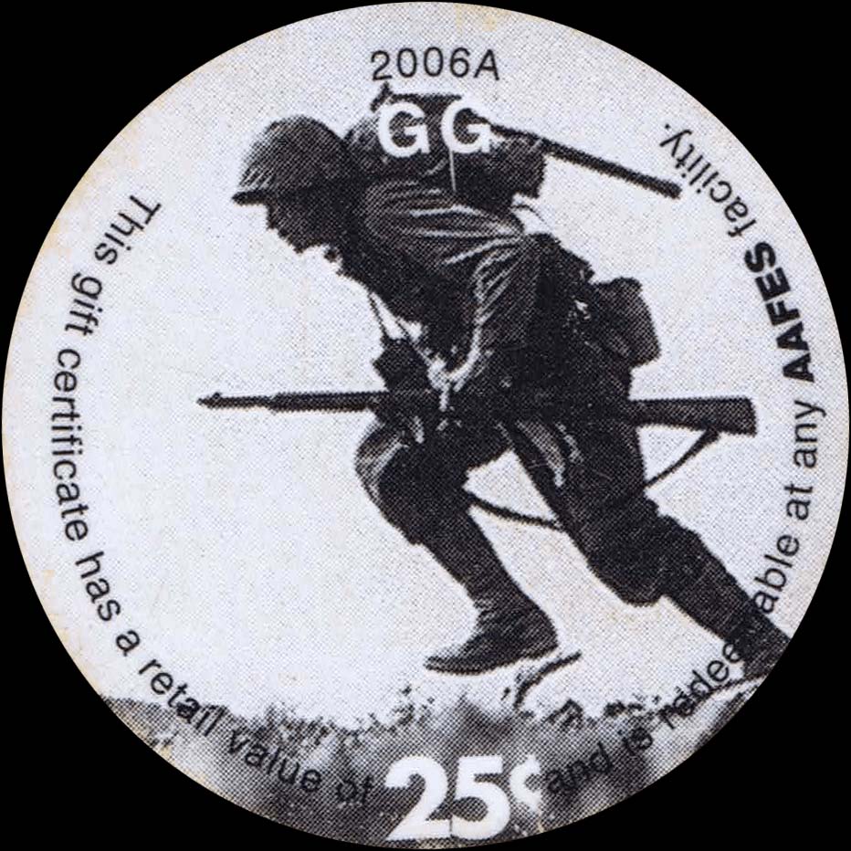 Front of United States pM359: 25 Cents from 2006