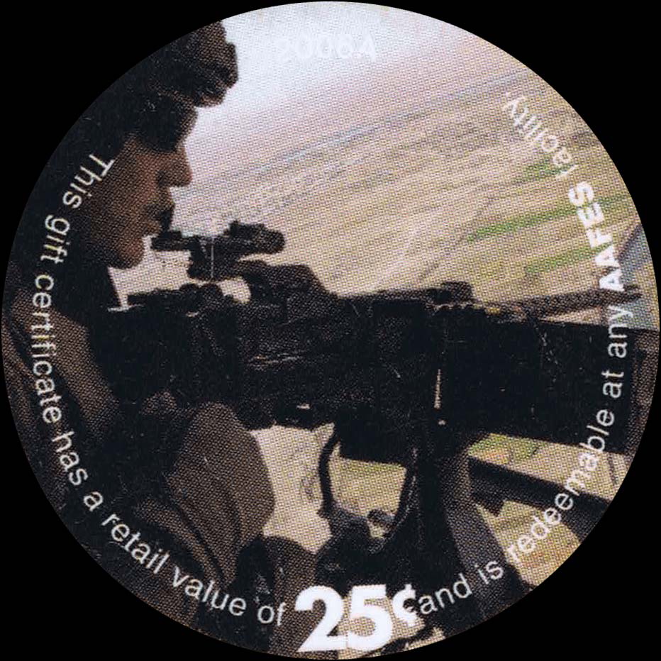 Front of United States pM362b: 25 Cents from 2006