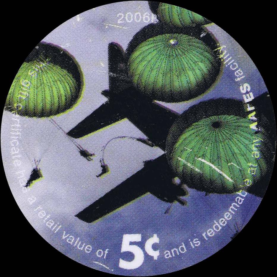 Front of United States pM364: 5 Cents from 2006
