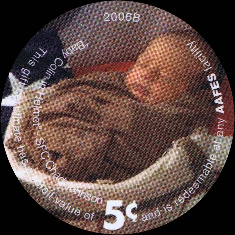 Front of United States pM374: 5 Cents from 2006