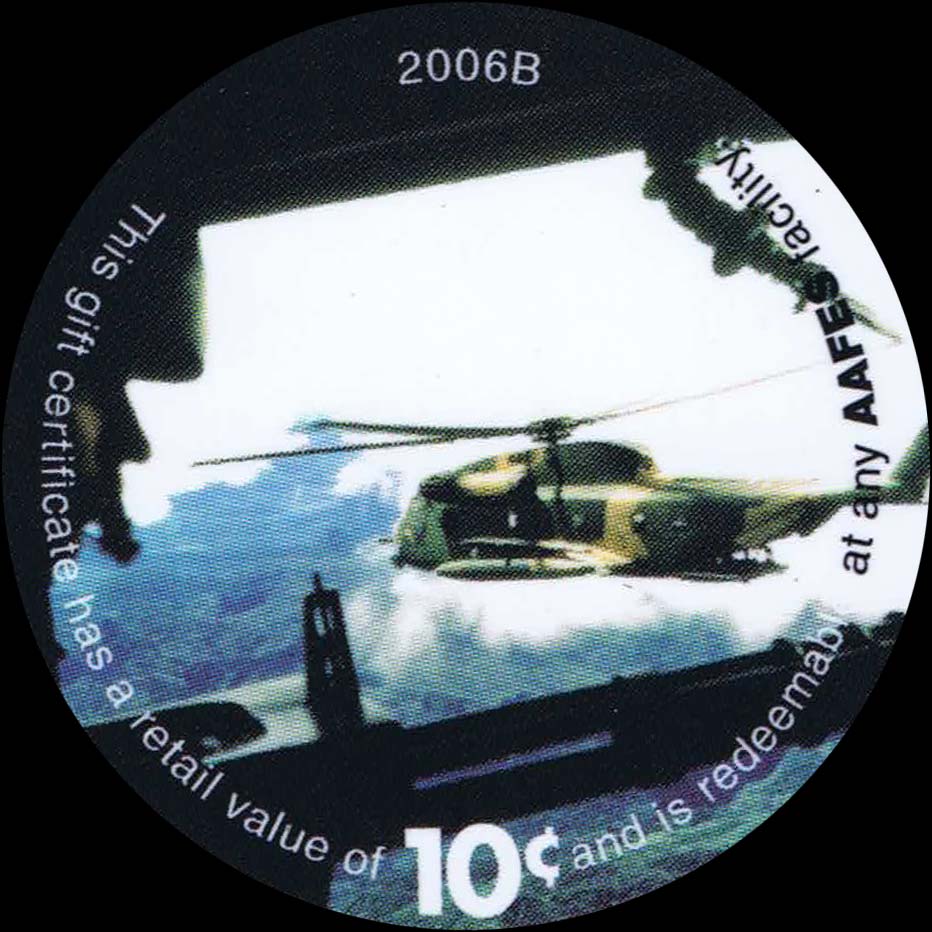 Front of United States pM381: 10 Cents from 2006