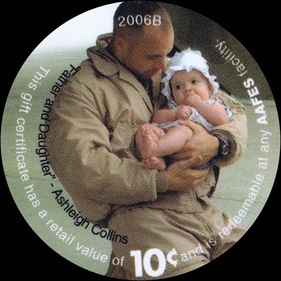 Front of United States pM386: 10 Cents from 2006