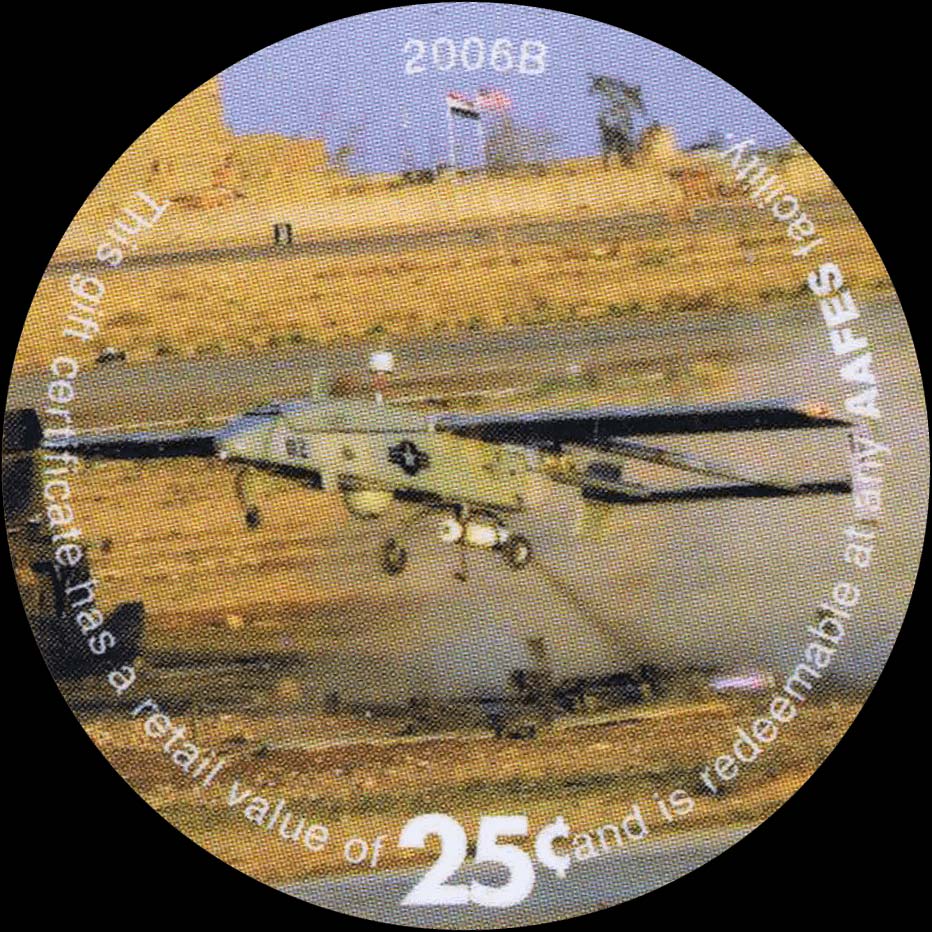 Front of United States pM391: 25 Cents from 2006
